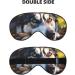 Husky Dog Pattern Eye Mask - Soft Sleep Eye Cover for Travel & Napping | Best Eyeshade for Women & Men - Buy Online on GoSupps.com