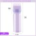 Paefiu 2-Piece Hair Oil Applicator Set - 170ml Root Ridge Bottle for Hair Oiling & Coloring - Violet Graded Scale Applicator - Buy Online on GoSupps.com