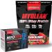 Myogenix Myovite Multivitamin & Myolean Strawberry Whey Protein Bundle Complete Daily Nutrition with 40g High-Protein Whey Support Energy Muscle Growth & Recovery