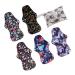 Healifty 6pcs Menstrual Period Pads Bamboo Sanitary Napkin Washable Menstrual Pads Bamboo Nursing Pads Organic Nursing Pads Light Tampons Super-Absorbent Menstrual Pads Towel Pad Coaster Assorted Color 1 Count (Pack of 1)