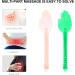 2PCS Silicone Massage Stick - Acupoint Trigger Point & Tapping Therapy for Pain Relief & Relaxation - International Shipping Available - Buy Online on GoSupps.com