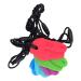 Buy 5 Pack Silicone Baby Teethers | Chewable Necklaces for Toddlers - Soothing Gum Relief - Buy Online on GoSupps.com