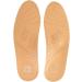 Breathable Leather Insoles | Orthopedic EVA Shoe Inserts for Men & Women - Comfort for Tired Feet (Size 39/40) - Buy Online on GoSupps.com