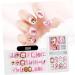 minkissy Children Fake Nail 3 Sets Cartoon Nail Art Sticker Kids Art Fake Nail Nail Stickers Kids False Nail Colorful Finished Nail Art Child Colorful Kids Nail Stickers - Buy Online on GoSupps.com