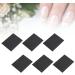 10 Sheet Airbrush Stencils Nail Stickers for Nail Art Star Pattern Hollow Nail Decals Printing Template - Buy Online on GoSupps.com
