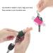 Homakover 12 Pack Compact Clip-On Chapstick Holder Keychain - Multicolor Lip Balm Sleeves with Tight-Knit Elastic Clip - Fits Most Standard Lip Balm - 12 Colors - Buy Online on GoSupps.com