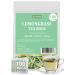 Premium Lemongrass Tea Bags 100 Tea Bags(7.06 Oz/200g) 100% Natural Lemon Grass Leaves No Additives & Caffeine free.