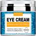 Aiwei Eye Cream - Upgraded Eye Gel for Fine Lines, Dark Circles, Puffiness and Bags, Under Eye Cream Moisturizer with Hyaluronic Acid for Men & Women - 1.7 fl oz