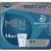 Molicare Premium Men Pad - Incontinence Insert for Bladder Weakness | V-Shaped Fit | 168 Pieces (12x14) - International Shipping Available - Buy Online on GoSupps.com