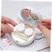 Buy Healvian 3-Piece Contact Lens Organizer - Portable Marbling Storage Box for Travel | International Shipping Available - Buy Online on GoSupps.com