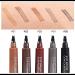 QUEMISS Micro Brow Pencil Eyebrow Pen 3D Tint Pen Creates Lasting Make-Up Professional Natural Looking Eyebrows Cover Sparse Areas Daily Waterproof Brows 01#light Brown - Buy Online on GoSupps.com