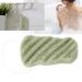 Konjac bathing peeling sponge 3 pieces konjac wash body flutter 100% pure natural gentle cleaning sponge wave sponge massage tools for body cleaning and care (dry) (green)