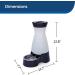 PetSafe Healthy Pet Food Station or Water Station - Gravity Feeders or Pet Water Dispensers - Automatic Cat Feeder  Dog Feeder  Pet Feeder - Dog or Cat Water Fountain  Pet Water Fountain  Waterer Waterer Medium - Buy Online on GoSupps.com