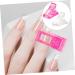 Mikinona Nail Kits 84 pcs Tool Nail Clip Fiberglass Clamp LED Extension Kit Art Tip Clamps Accessories Salon Building Fixing DIY for Fixation Finger A Fake Pinchers Quick Tips Forms Manicure Tools 4X3X2CMx7pcs White Pinkx7pcs - Buy Online on GoSupps.com
