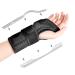 Paskyee Carpal Tunnel Wrist Brace for Men and Women Adjustable Wrist Support for Right and Left Hand Pain Relief for Arthritis Tendonitis Sprains Black Right L/XL L/XL Right Hand-Black