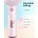 Wavytalk Mini Hair Dryer with Diffuser - 1600W Quiet & Lightweight Folding Blow Dryer in Pinky White | Ideal for Travel & International Shipping - Buy Online on GoSupps.com
