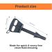 Hunters Out Tool - Hunting Cleaning Accessories | Large Animal Anal Cleaning Tools | Animal Anal Dressing Tools With Carabiner | Animal Anal Dressing Tool For Deer Large Livestock Gray - Buy Online on GoSupps.com