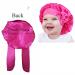 Kids Satin Bonnets 3-Piece Set - Soft Silk Double Layer Night Sleeping Caps for Babies, Toddlers, and Teens (Multicolor A) - Buy Online on GoSupps.com