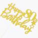 Tenhaisi Glittery Gold Happy 80th Birthday Cake Topper Cheers to 80 Fabulous Party Decoration 80th Birthday Decorations Adults Anniversary Birthday Party Decoration - Buy Online on GoSupps.com