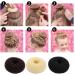 Hair Bun Donut Maker Hair Bun Ring Long Thick Hair Shaper Hairstyle Accessories 7cm Brown - Buy Online on GoSupps.com
