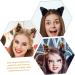 Beavorty 2 Pairs fox ear hair clip animals hairpin hair accessories cat ear barrettes clip on cat ears women hair clip kids hair clips alligator hair clips child Ear clip cosplay flannel - Buy Online on GoSupps.com