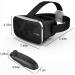 VR Smart 3D Glasses - HD Blue Light Protection with Game Handle - Android/iOS Compatible - Black - Buy Online on GoSupps.com