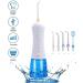 Portable Cordless Water Flosser - USB Rechargeable Oral Irrigator for Travel Braces & Kids | Best Dental Flosser for Family - Buy Online on GoSupps.com