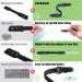 Adjustable 5-Piece Mask Strap Extensions - Anti-Tight Ear Hooks & Accessories for Comfort | Black - Buy Online on GoSupps.com
