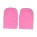 FRCOLOR 1 Pair Gloves Hand Spa Cover Bath Glove Insulation Boots Pink