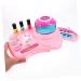 Ipetboom 1 Set Nail Art Set Toy Nail Art Kit Glitter Powder Toys for Little Girls Toy for Kids Toys for Girls Kids Playset Girls Suit Manicure Plastic Make up Kit Child Pink - Buy Online on GoSupps.com