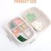 Sibba Pillen Organizer Box - Travel Size Cute Daily Medicine Container | Personal Storage Solution - Buy Online on GoSupps.com