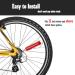 TGJOR Bike Wheel Lights - 32-LED Waterproof Spoke Tire Light with 32 Patterns - 2 Pack - Buy Online on GoSupps.com