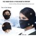 Kivivetai Half Face Mask - Winter Warmer Ski Mask with Hearing Protection for Motorcycles Cycling Snowboarding & Outdoor Activities - Buy Online on GoSupps.com
