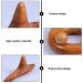 LIXBD Wooden Trigeminal Massager | Reflex Zone & Wood Therapy Tools | Thai Massage Stick for Hand Head Foot Face Body - International Shipping - Buy Online on GoSupps.com