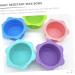 Buy Minkissy 5 Set Melting Wax Shell Masking Bowl - Silicone Heating Bowl for Hair Removal Masks | 14.5x10cm | International Shipping - Buy Online on GoSupps.com