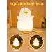 Ammonite Nursery Duck Night Light - Cute Silicone Lamp for Kids | USB LED Touch Lamp for Kids Bedroom Decor | Xmas Birthday Gifts for Boys Girls - Buy Online on GoSupps.com