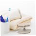 SOESFOUFU Face Brush Facial Cleansing Brush Exfoliator Face Washer Brush Facial Wash Brush Face Scrubber Facial Brush Face Cleansing Brush Double Head Silica Gel Cleaning Brush 6.50X6.50X4.00CM Grey - Buy Online on GoSupps.com