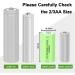 Rechargeable 2/3AA Batteries 12 Pack - 650mAh NiMH for Solar Lights | Long-lasting Eco-Friendly Power Cell - Buy Online on GoSupps.com