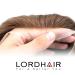 Lordhair Knotless Toupet for Men - 8x10 Inch Skin Top Human Hair System | Light Medium Density - Buy Online on GoSupps.com