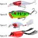 Aorace Fishing Lures Kit - 20pcs Mixed Minnow Popper Crank Baits for Saltwater Freshwater Trout Bass Salmon Fishing - Buy Online on GoSupps.com