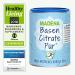 Madena Base Citrate PUR 100% Organic Vegan Powder with Magnesium Zinc Potassium & Calcium for Base Fasting 216g Can - Buy Online on GoSupps.com
