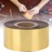 Eurobuy Hot Foil Stamping Paper - 3cm Width 120m - DIY Decoration for Leather, Cloth, Package Box - Gold Embossing Accessory - Buy Online on GoSupps.com