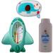 Mysterial Ensemble de produits essentiels pour b b : poudre pour b b 200 g thermom tre de bain temp rature de l'eau et ponge de bain naturelle pour b b Ensemble de bain pour nouveau-n  - Buy Online on GoSupps.com
