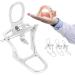 3 pieces of dental artificial zinclegation full mouth teeth orthodontic fixed prosthetic tool (S/m/l) not easy to damage