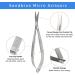 SANDBROS-Cuticle Scissors Extra Fine Curved Professional Precise Pointed Tip Grooming kit for Eyebrow Eyelash Trim Nail and Dry Skin - Buy Online on GoSupps.com
