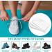 Adjustable Orthopedic Heel Lift - 3 Layer Height Increase Insoles for Leg Length Discrepancy Pain Relief for Achilles Tendonitis & Heel Spurs - Small Size (Women 4.5-9.5 | Men 6-8.5) - Transparent - Buy Online on GoSupps.com