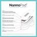 NannoPad Regular Pads - Certified Organic Cotton Pads with Wings - 20 Sanitary Pads for Women - Feminine Hygiene Products - Buy Online on GoSupps.com