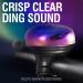 MARQUE Bike Bell: Loud & Crisp Ding Sound for Adults & Kids | Must-Have Bicycle Accessory for Mountain MTB, Beach Cruisers, Commuters & Kids Bikes | Easy to Install on Handlebar - Oil Slick - Buy Online on GoSupps.com
