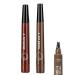 Lightsbetter Waterproof Brow Pen Tint My 4 Tip Brow Waterproof Lightsbetter Eyebrow Precisely My Brow Pencil Natural Precise 4 Point Eyebrow Pencil (02+03)
