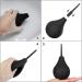 TSHAOUN Enema Bulb Douche 160ml for Men & Women - Reusable Silicone Nozzle Cleaning Kit (Black) - Buy Online on GoSupps.com